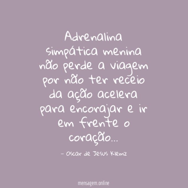 Adrenalina simpática menina não perde a viagem por não ter