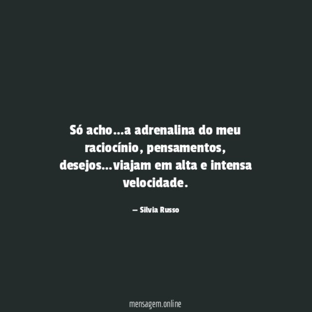 Só acho