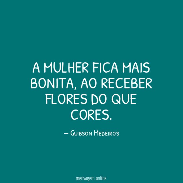 A mulher fica mais bonita