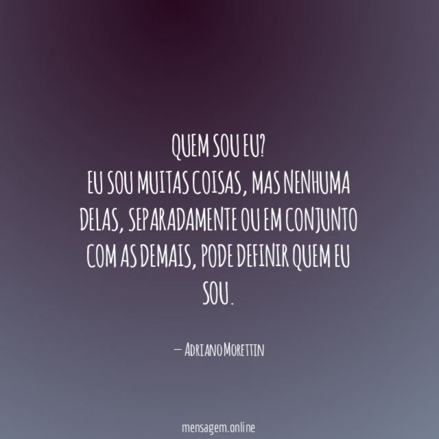 Quem sou eu