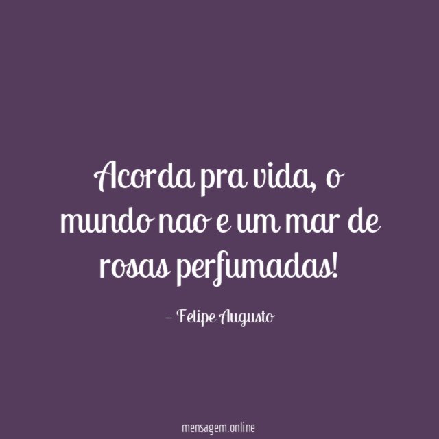 Acorda pra vida