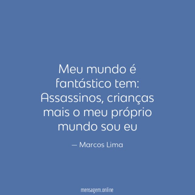 Meu mundo é fantástico tem