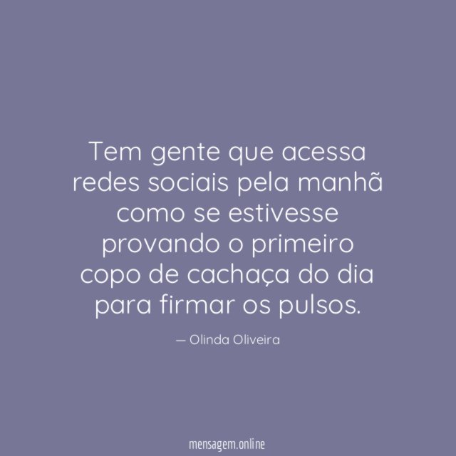 Tem gente que acessa redes sociais pela manhã