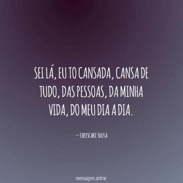 sei lá