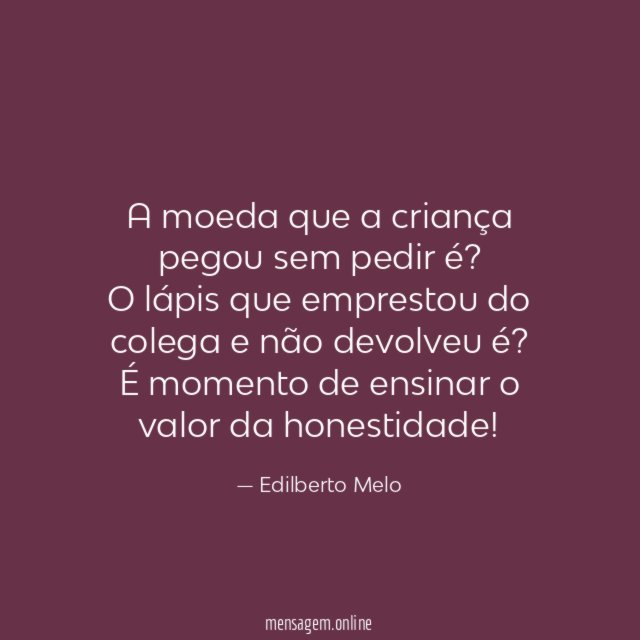 A moeda que a criança pegou sem pedir é