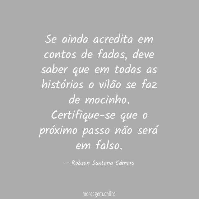 Se ainda acredita em contos de fadas