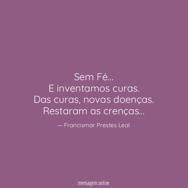 Sem Fé…