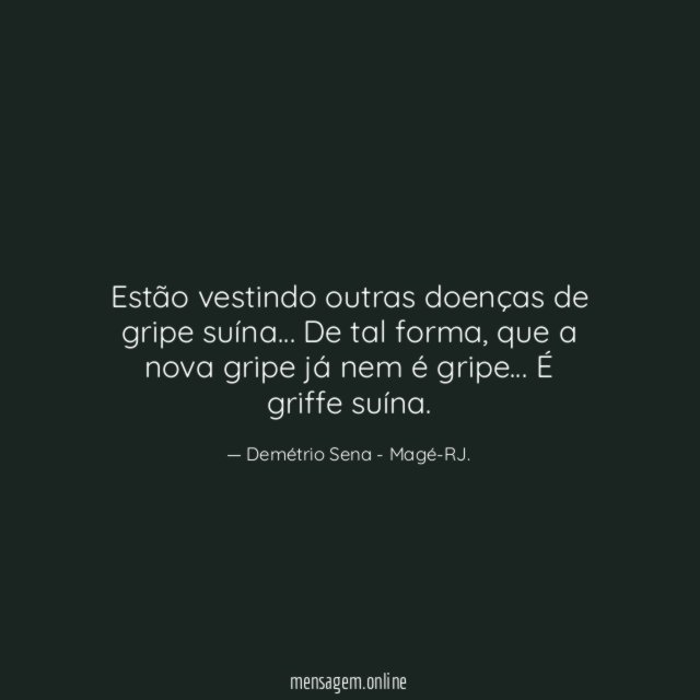 Estão vestindo outras doenças de gripe suína