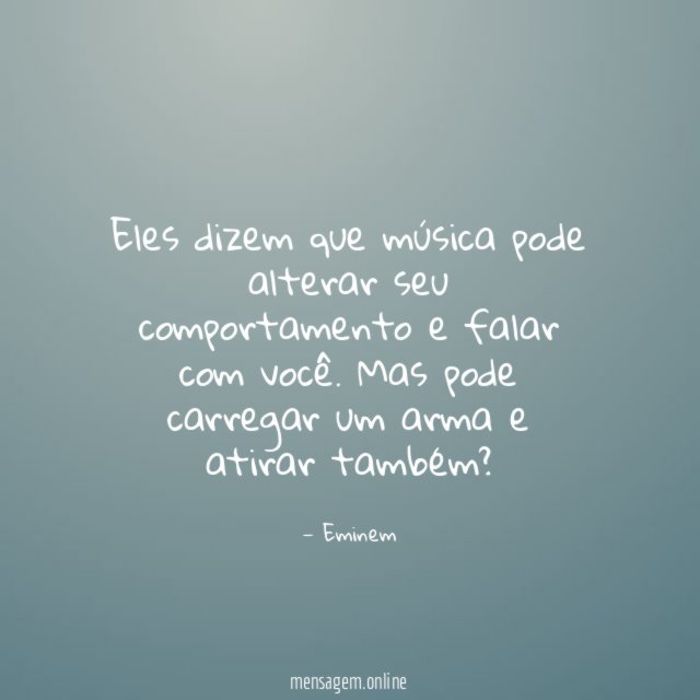 Eles dizem que música pode alterar seu comportamento