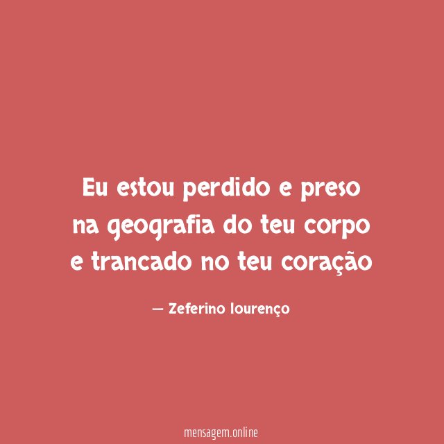 Eu estou perdido e preso na geografia do
