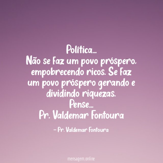 Política…