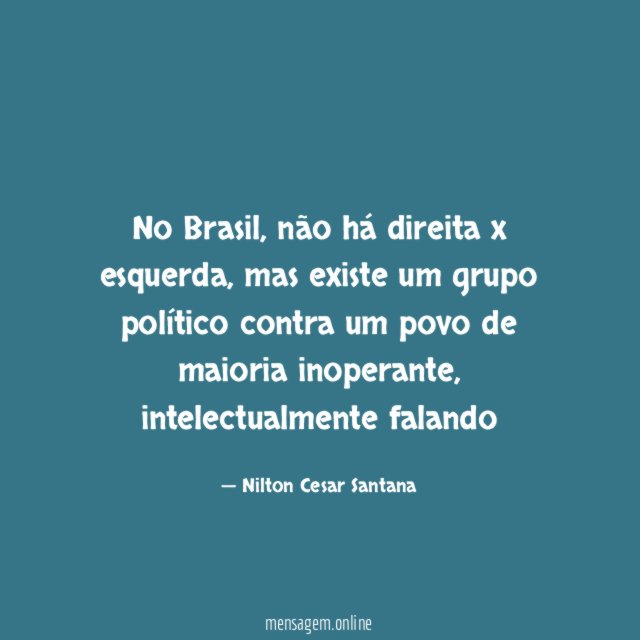 No Brasil