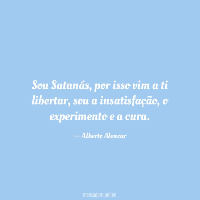 Sou Satanás