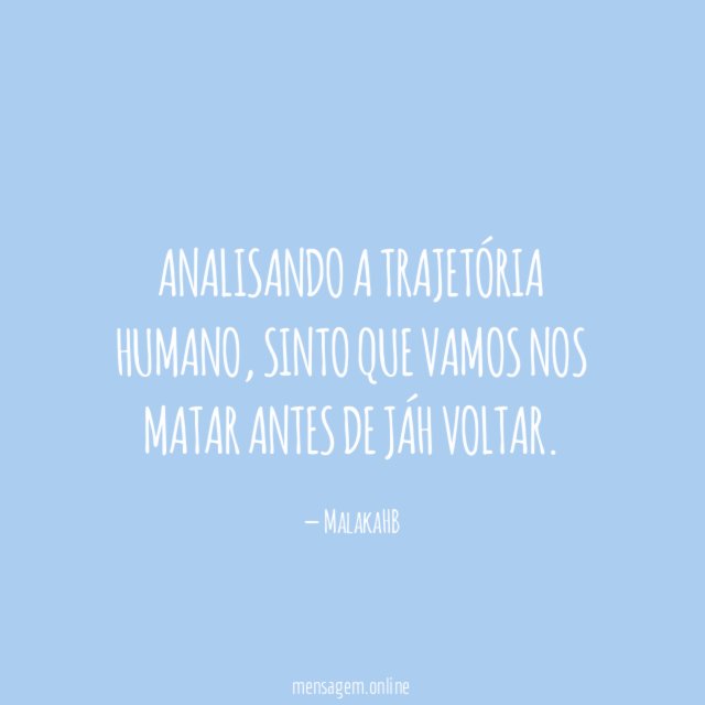 Analisando a trajetória humano