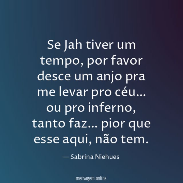 Se Jah tiver um tempo
