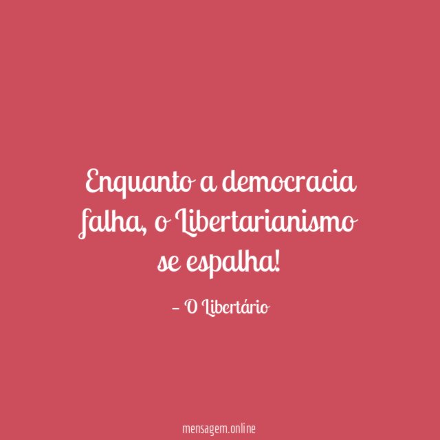 Enquanto a democracia falha