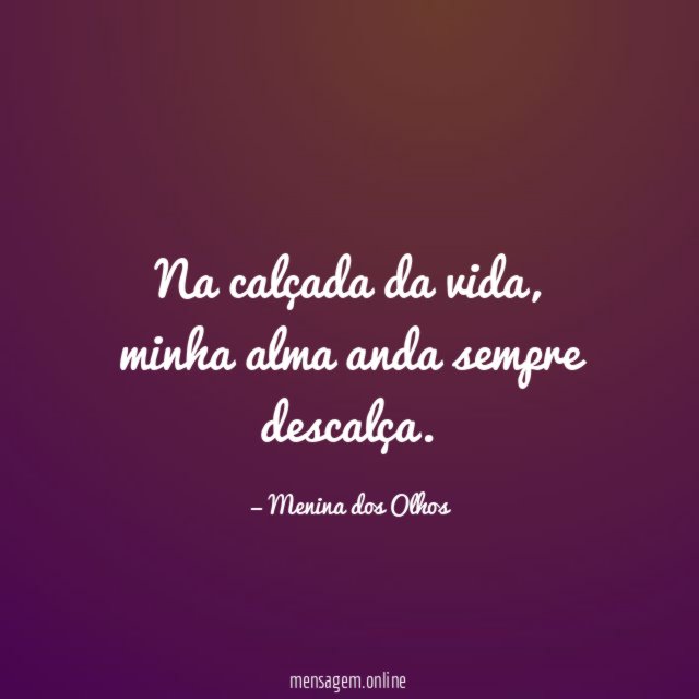 Na calçada da vida
