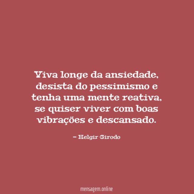 Viva longe da ansiedade