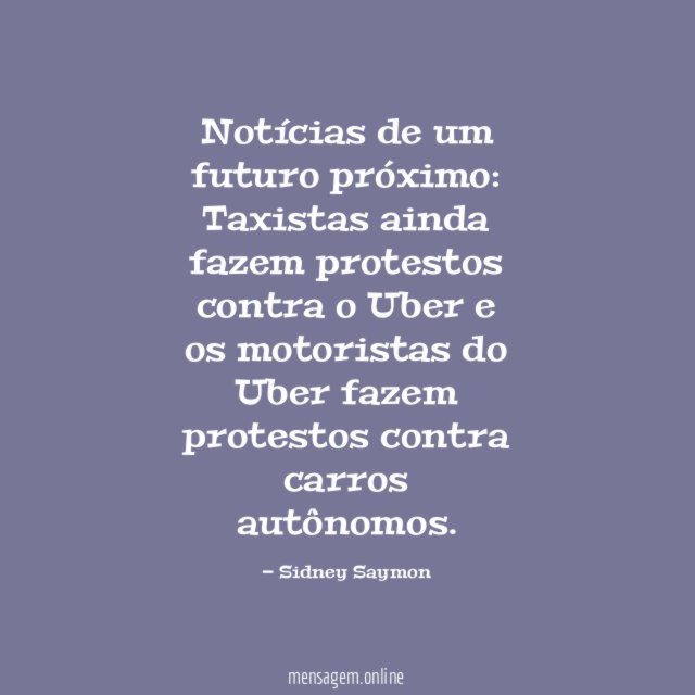 Notícias de um futuro próximo