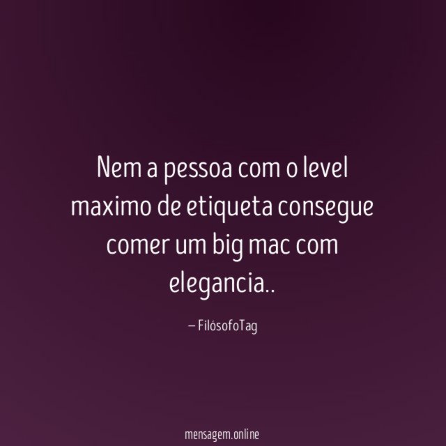 Nem a pessoa com o level maximo de