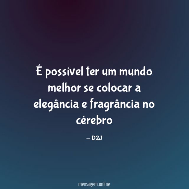 É possível ter um mundo melhor se colocar