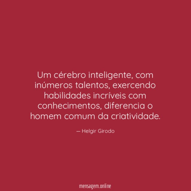 Um cérebro inteligente