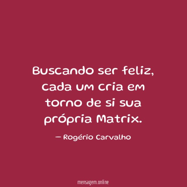 Buscando ser feliz