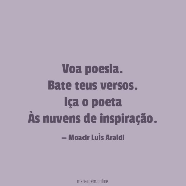 Voa poesia