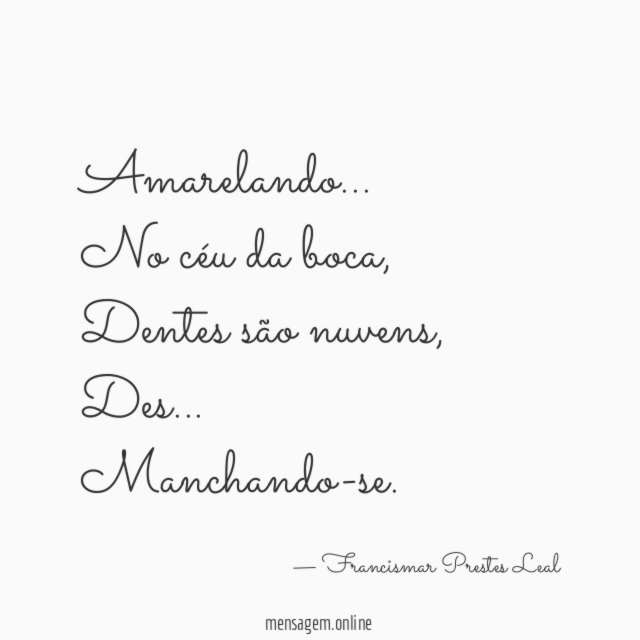 Amarelando…