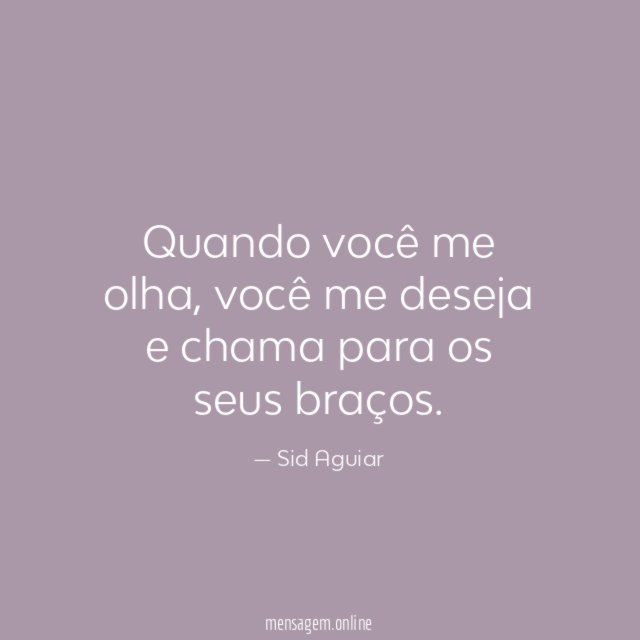 Quando você me olha