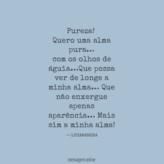 Pureza!