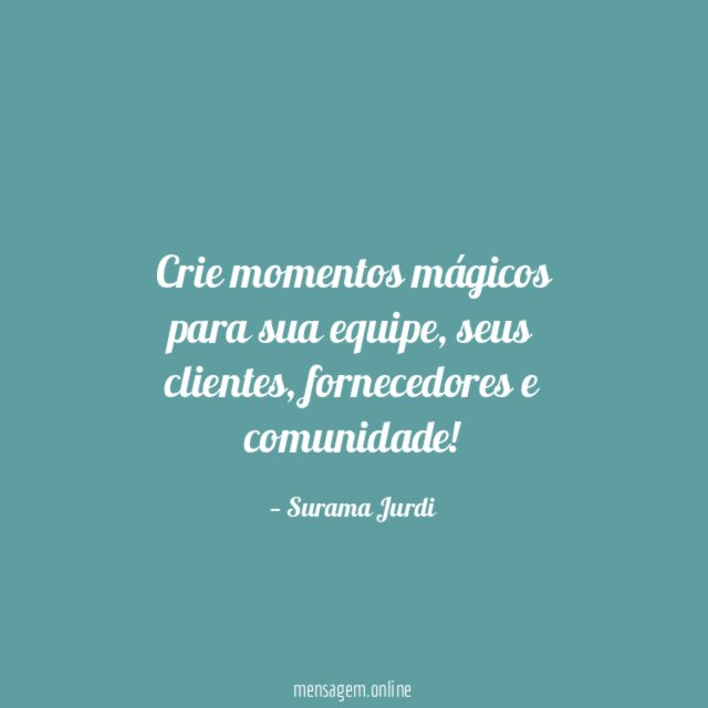 Crie momentos mágicos para sua equipe