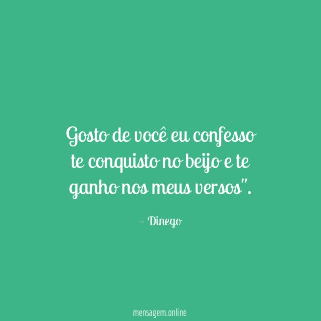 Gosto de você eu confesso te conquisto no beijo