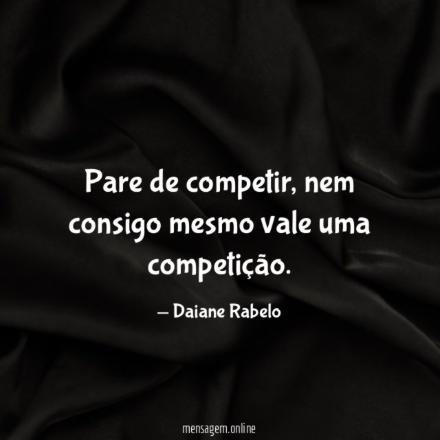 Pare de competir