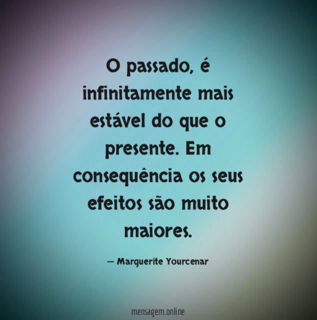 O passado