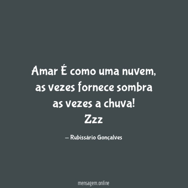 Amar É como uma nuvem