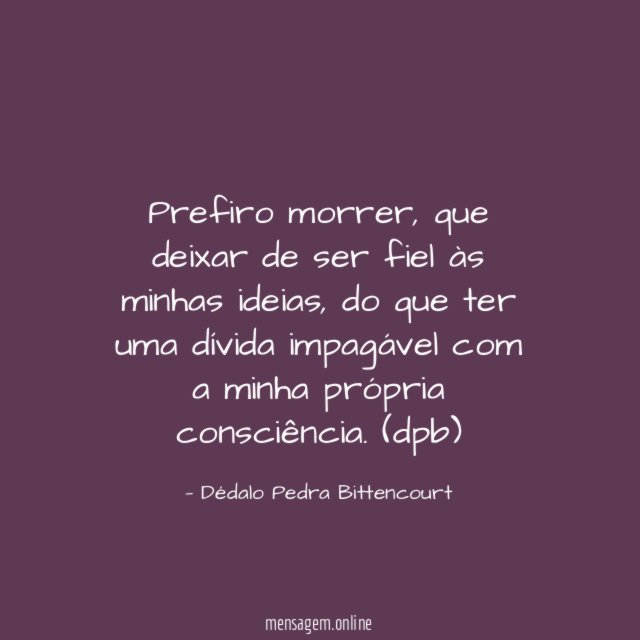 Prefiro morrer