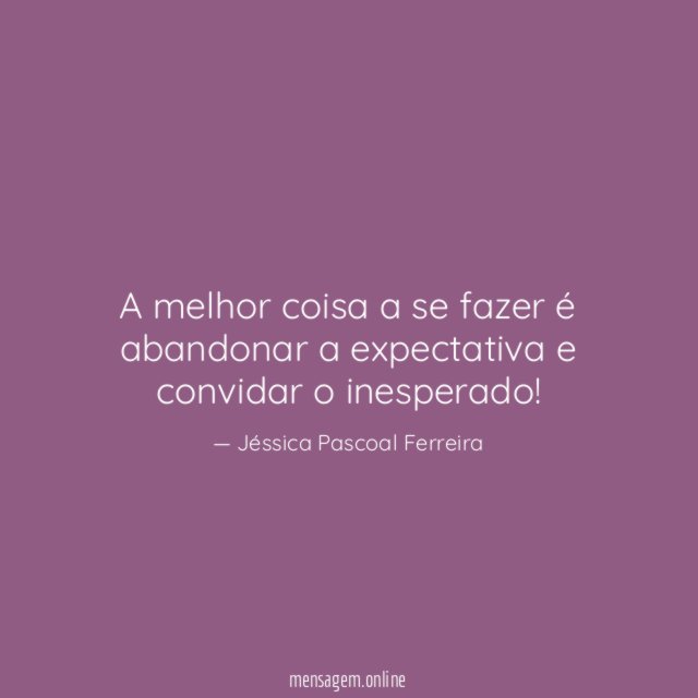 A melhor coisa a se fazer é abandonar