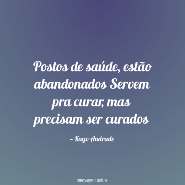 Postos de saúde