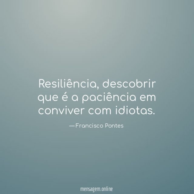 Resiliência