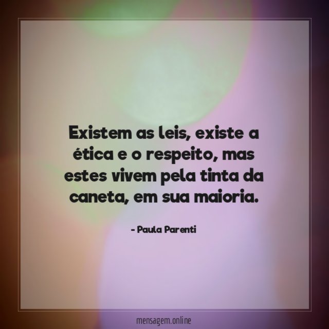 Existem as leis