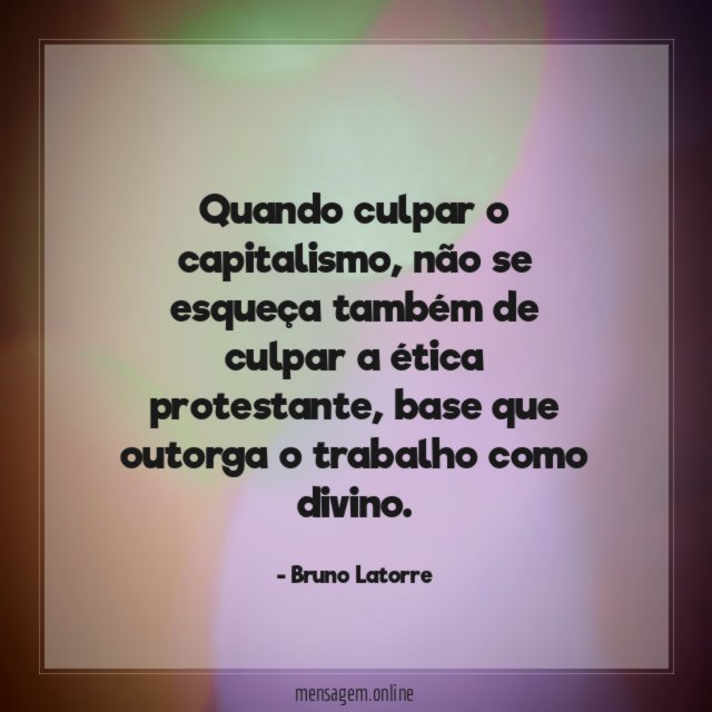 Quando culpar o capitalismo