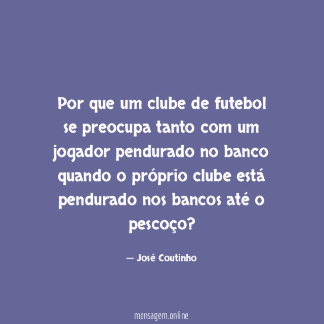 Por que um clube de futebol se preocupa