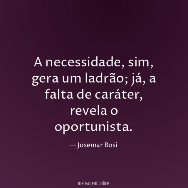 A necessidade