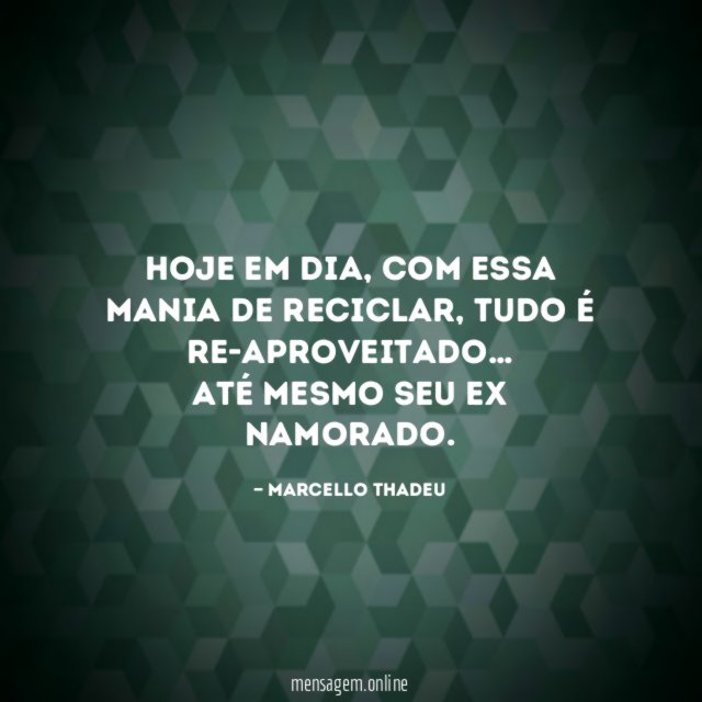 Hoje em dia