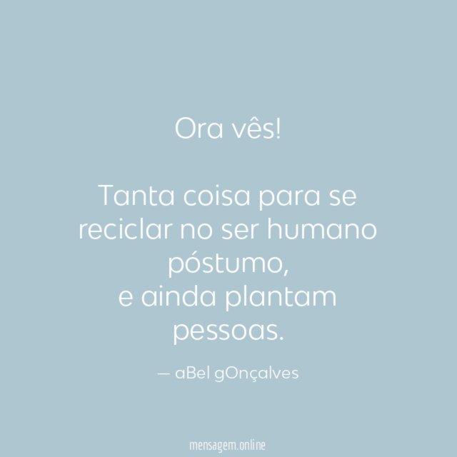 Ora vês