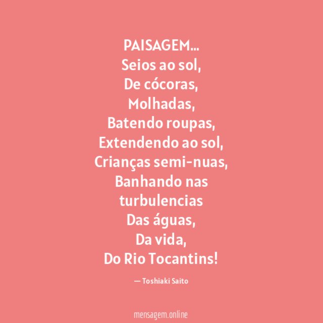 PAISAGEM…