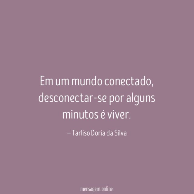 Em um mundo conectado