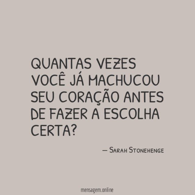 Quantas vezes você já machucou seu coração antes