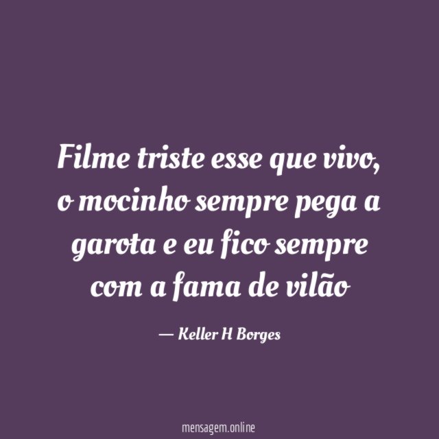 Filme triste esse que vivo